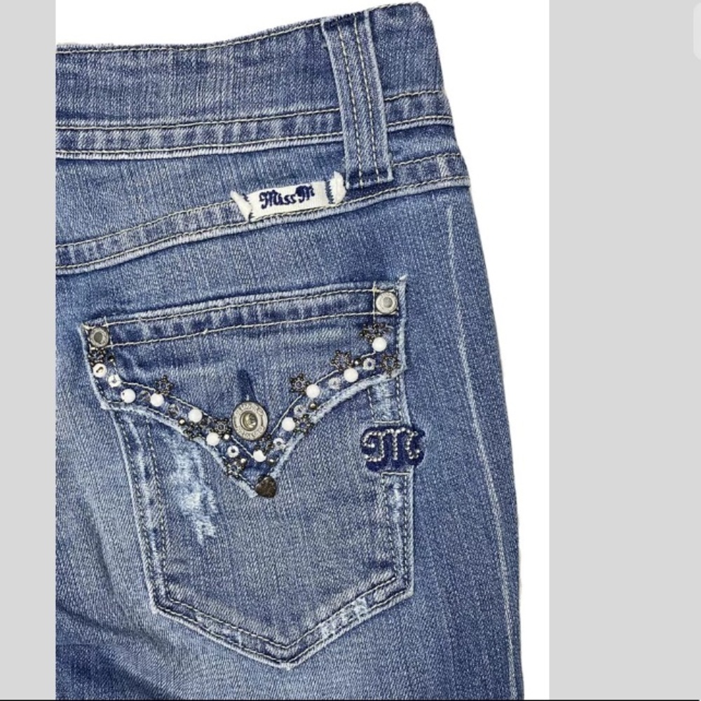 Miss Me Jp4465 Ankle Embellished Charms Jeans